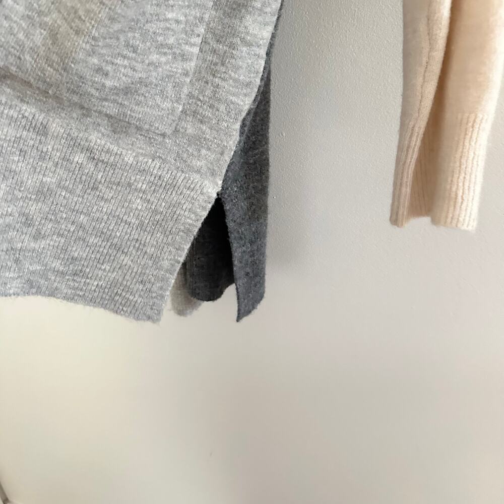 Mystree Open-Front Colorblock Cardigan Sweater Gr… - image 7